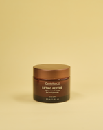 Imazh i kremit të fytyrës CENTELLIAN24+ Lifting Peptide Cream (65ml). Kremi forcon lëkurën, rrit elasticitetin dhe ndihmon në reduktimin e rrudhave me 42 komplekse Peptidesh, proteina bimore dhe Centella Asiatica.