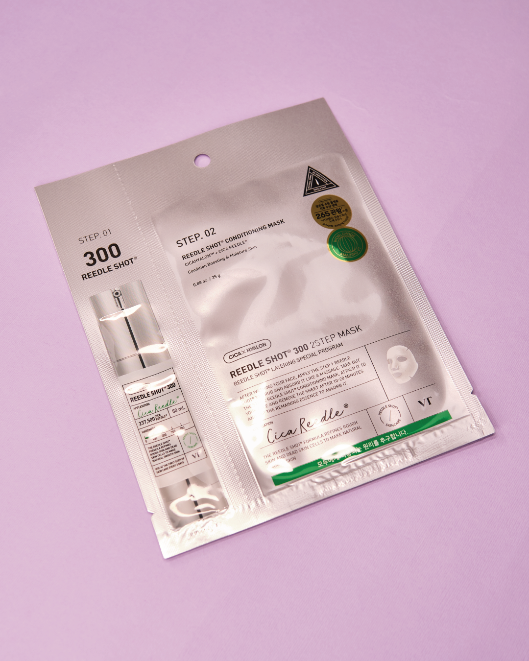 VT COSMETICS Reedle Shot (2 Step Mask)