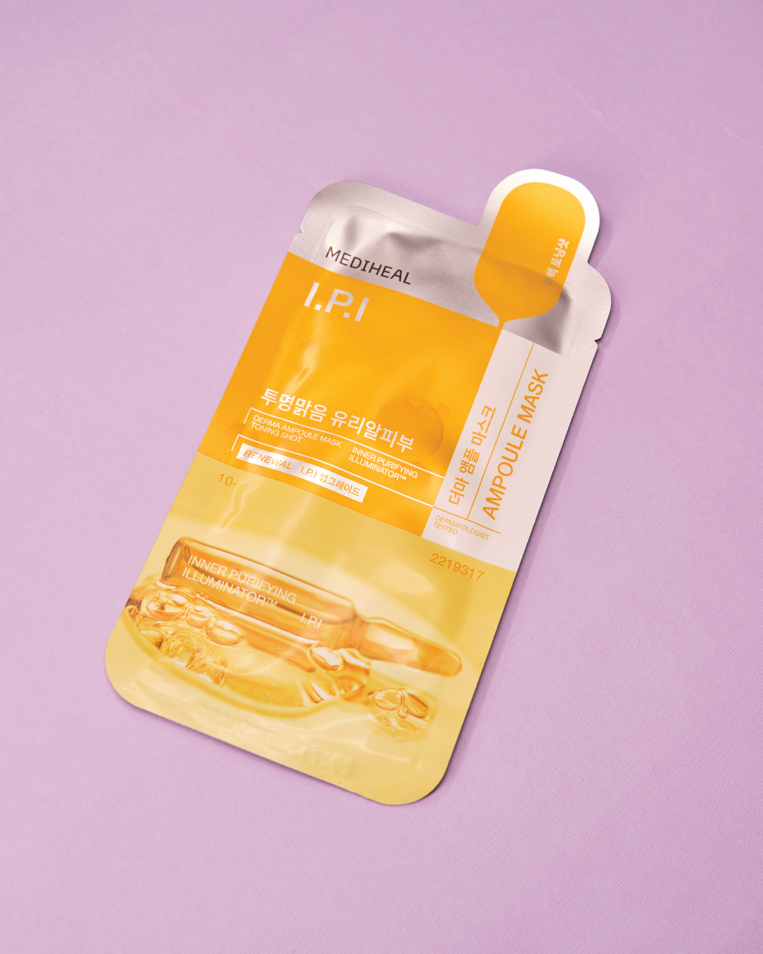 MEDIHEAL I.P.I Derma Toning Shot Ampoule Mask (1.pc)