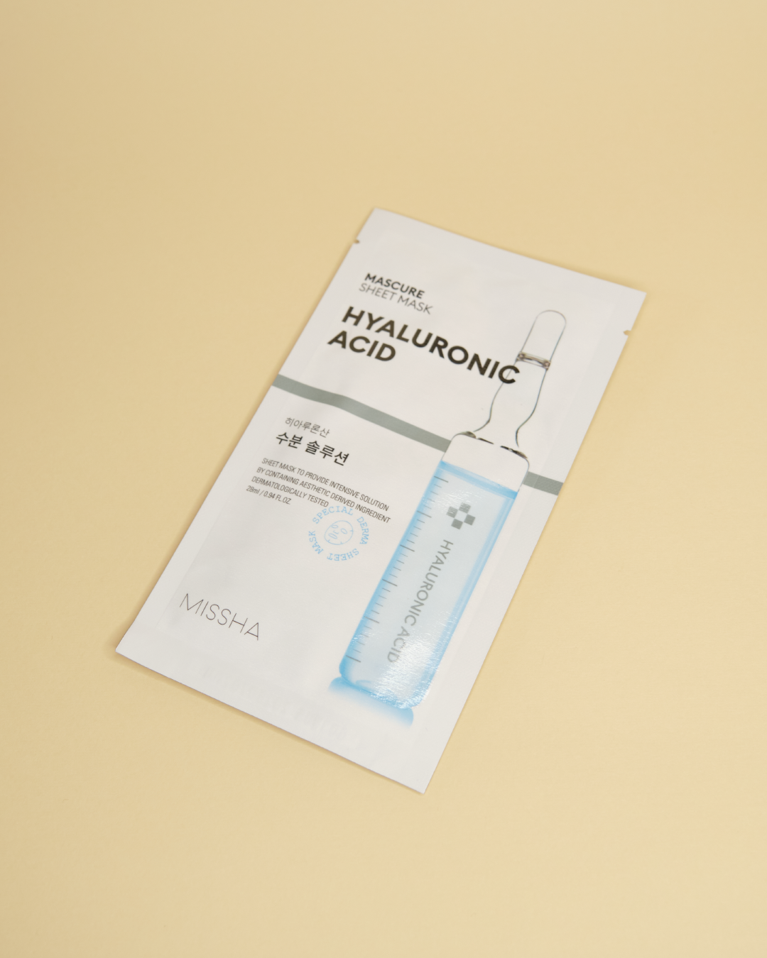 MISSHA Mascure Hydra Solution Sheet Mask Acid Hyaluronic