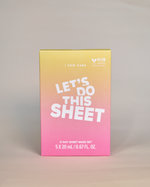 I DEW CARE Let's Do This Sheet