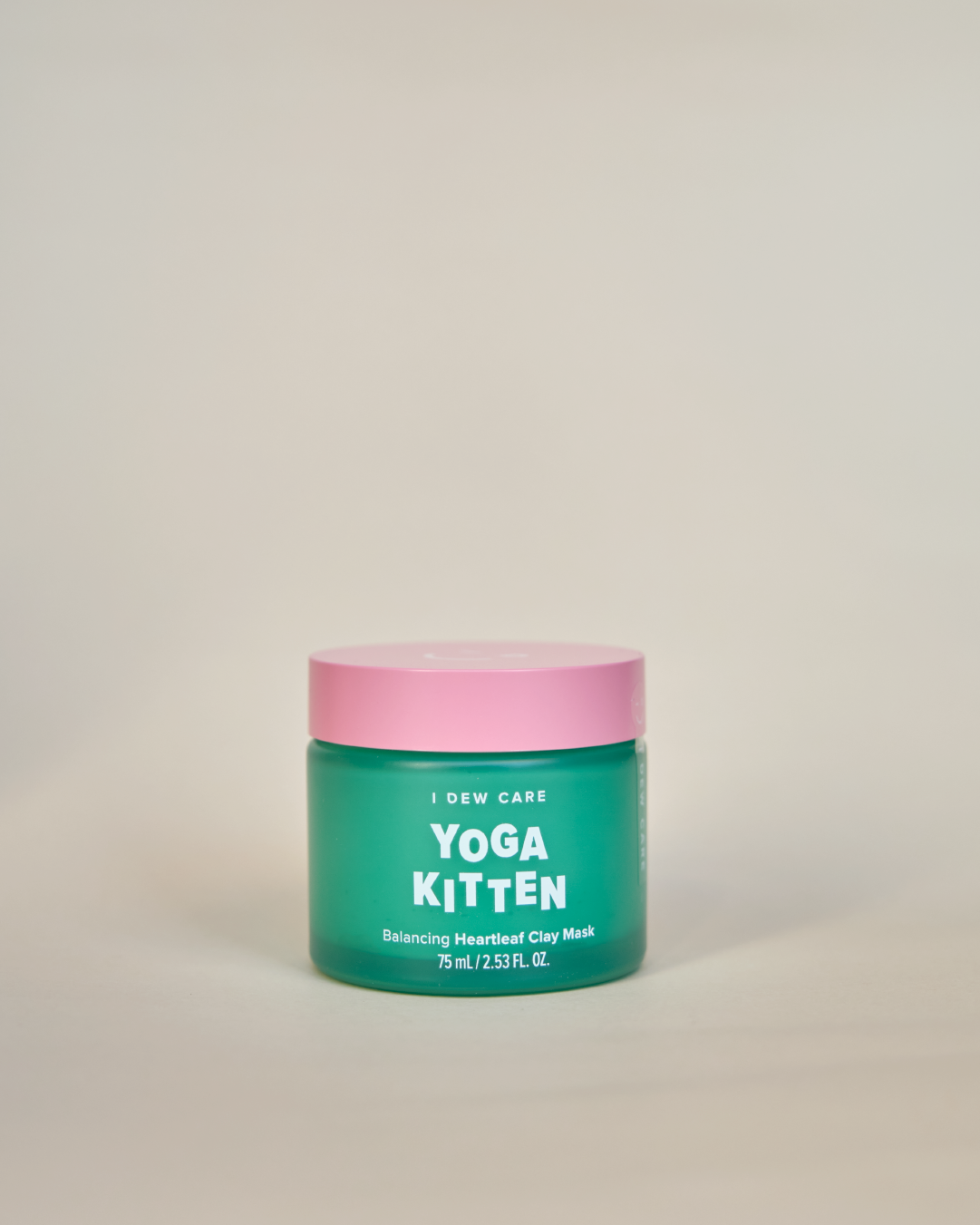 I DEW CARE Yoga Kitten Balancing Heartleaf Clay Mask