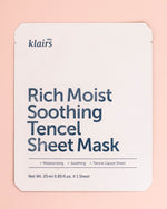 KLAIRS Rich Moist Soothing Tencel Sheet Mask