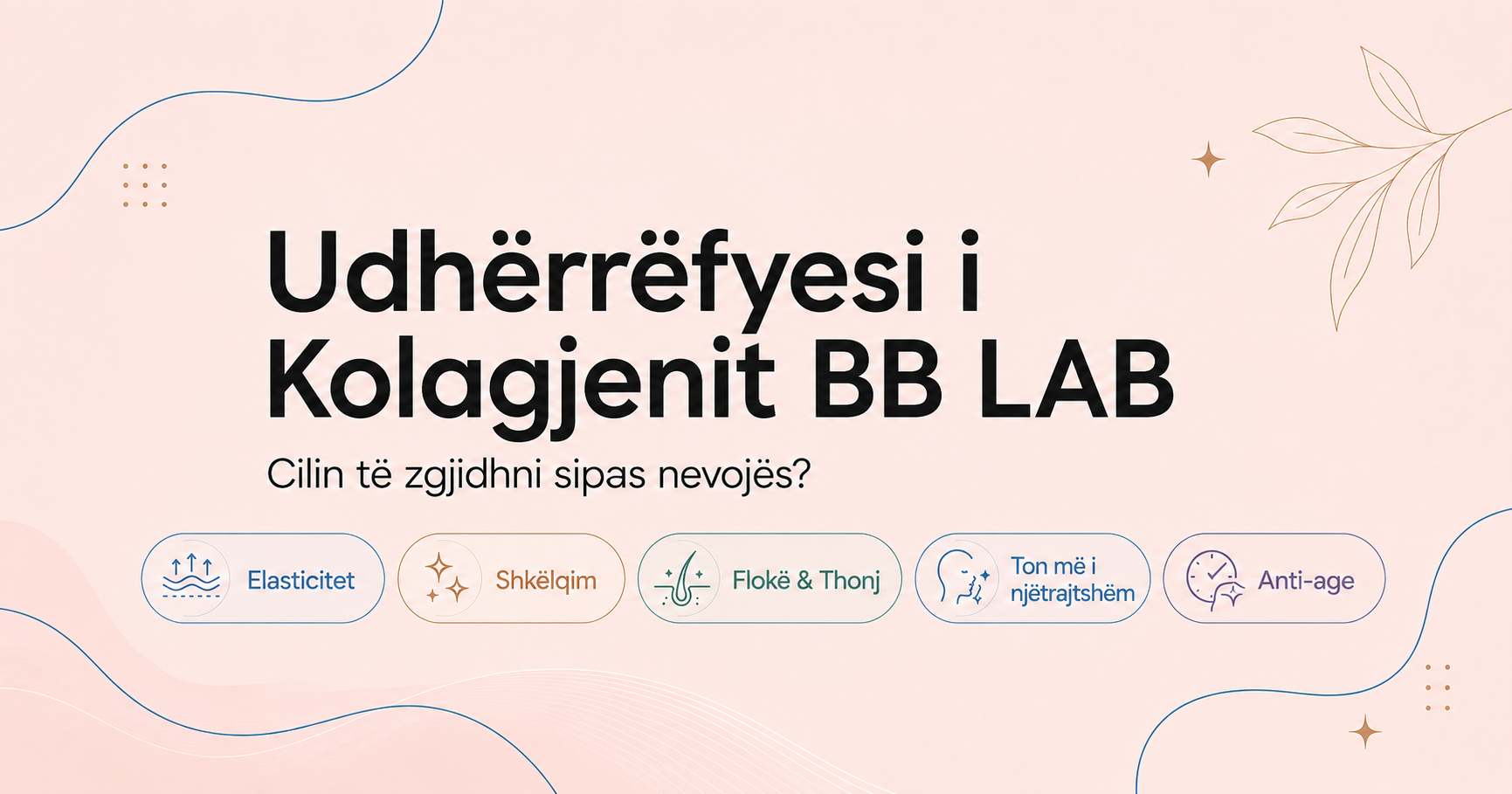 Udhërrëfyesi i Kolagjenit BB LAB. Cilin të zgjidhni sipas nevojës?