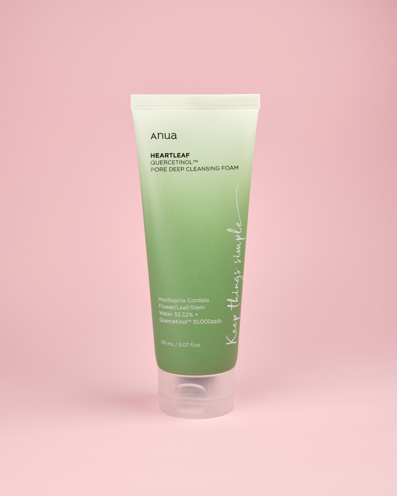 ANUA Heartleaf Quercetinol Pore Deep Cleansing Foam