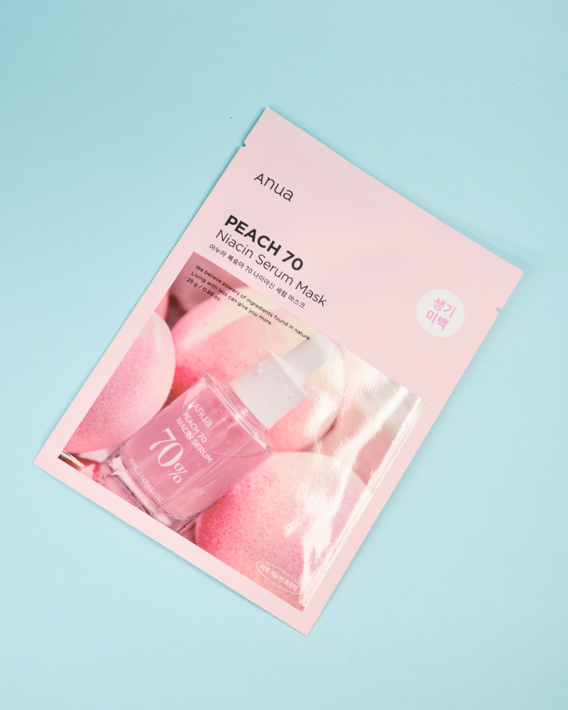 ANUA Peach 70% Niacin Serum Mask