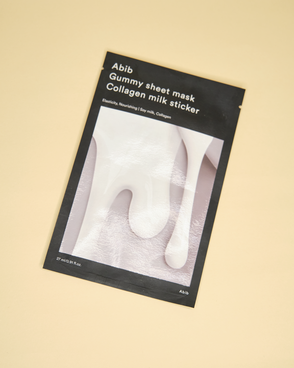ABIB Gummy Sheet Mask Collagen Milk Sticker (1pc.)