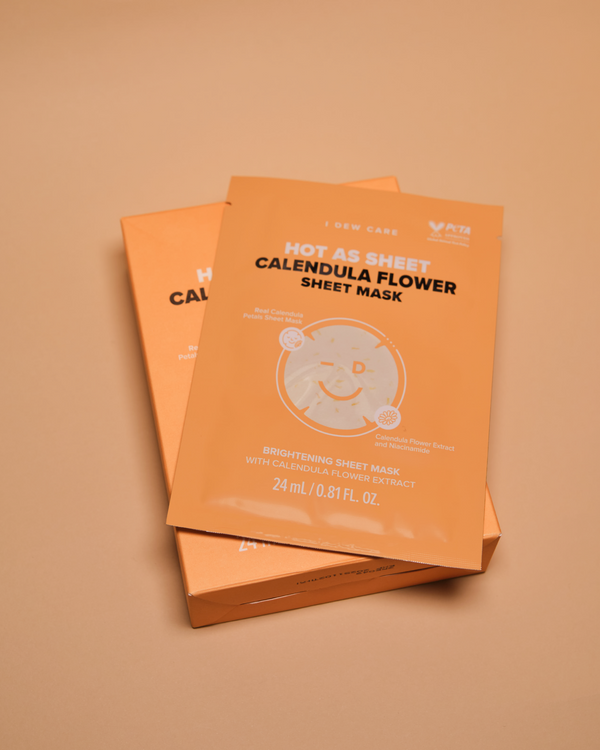 I DEW CARE Hot As Sheet Calendula Flower Sheet Mask (1.pc)