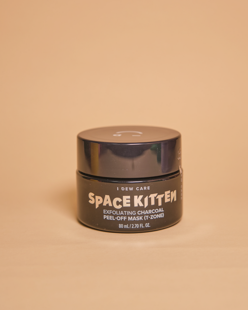 I DEW CARE Space Kitten Exfoliating Charcoal Peel-off Mask (T-Zone)