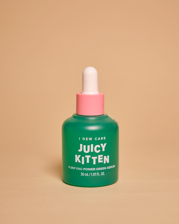 I DEW CARE Juicy Kitten Purifying Power Green Serum