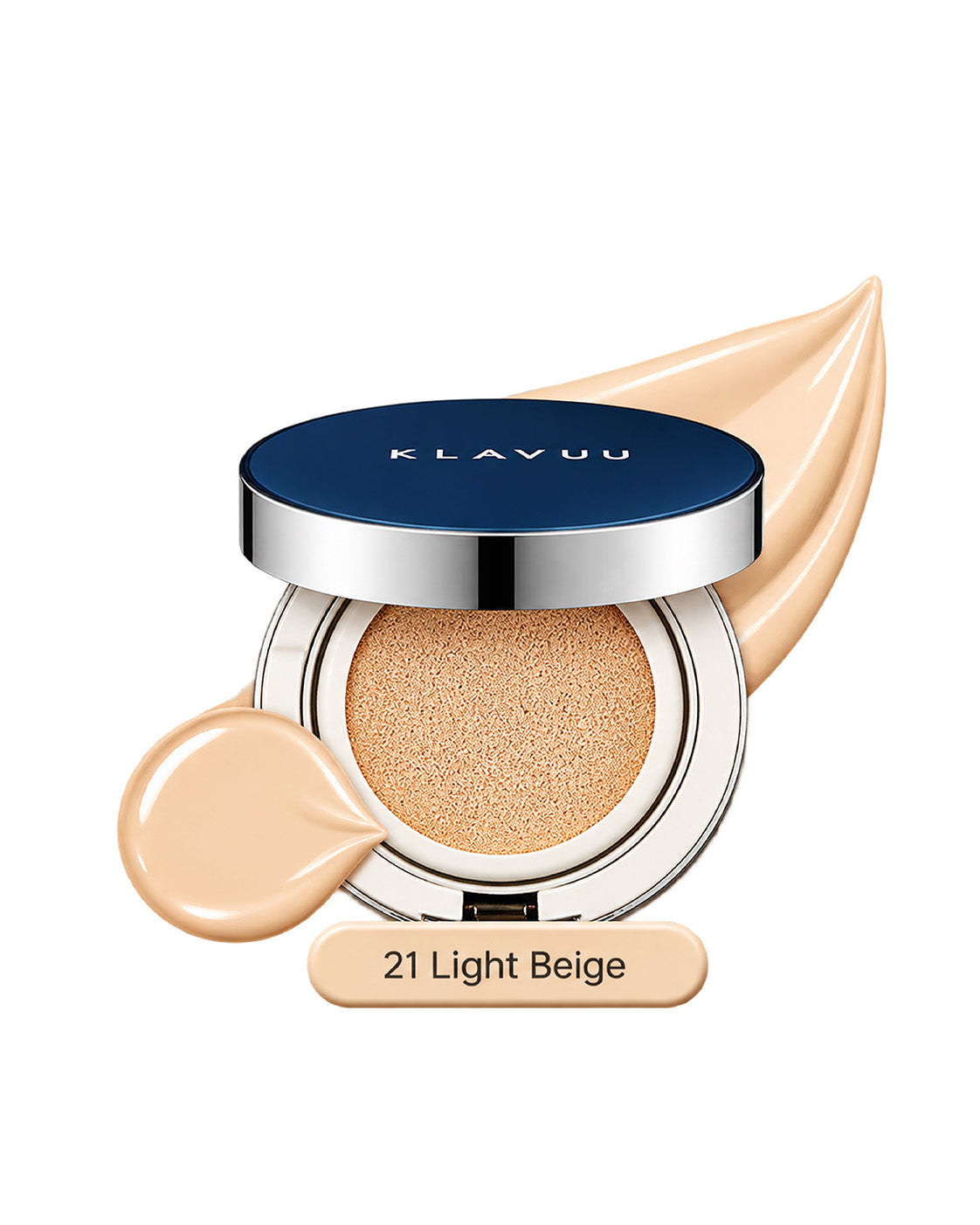 KLAVUU Blue Pearsation High Coverage Marine Collagen Aqua Cushion SPF50+ PA+++