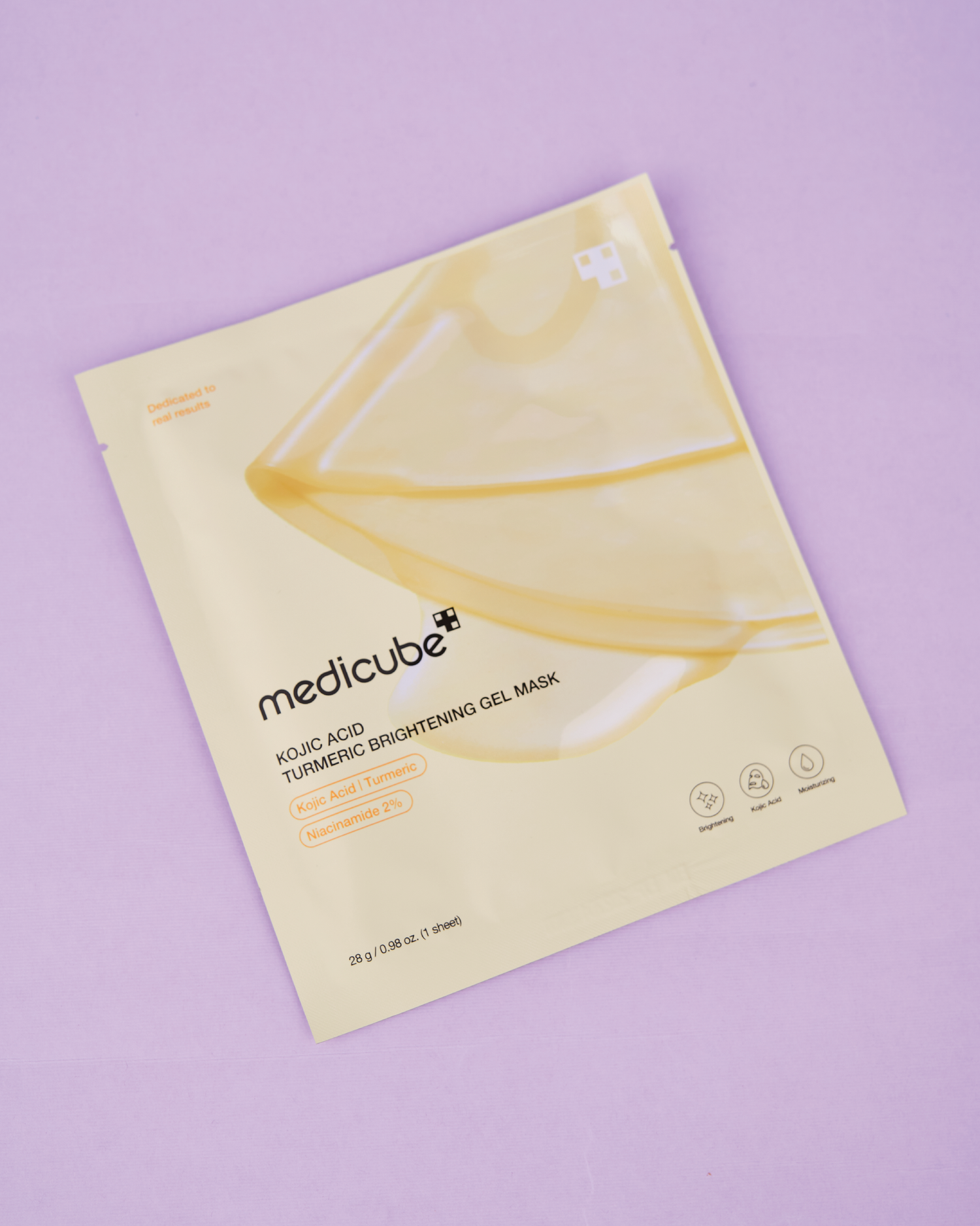 MEDICUBE Kojic Acid Turmeric Brightening Gel Mask