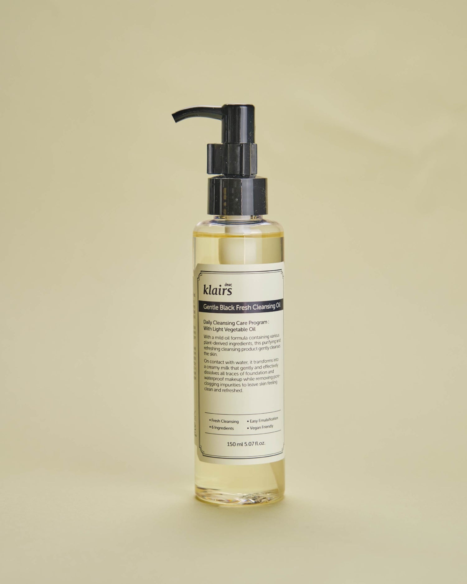 🎁 KLAIRS Gentle Black Fresh Cleansing Oil (100% off)