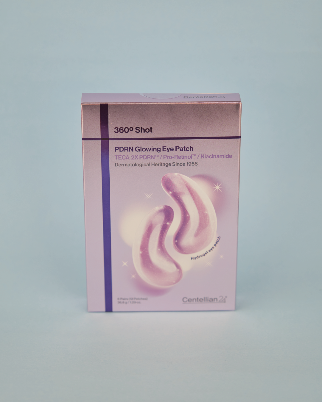 CENTELLIAN24+ 360º Shot PDRN Glowing Eye Patches