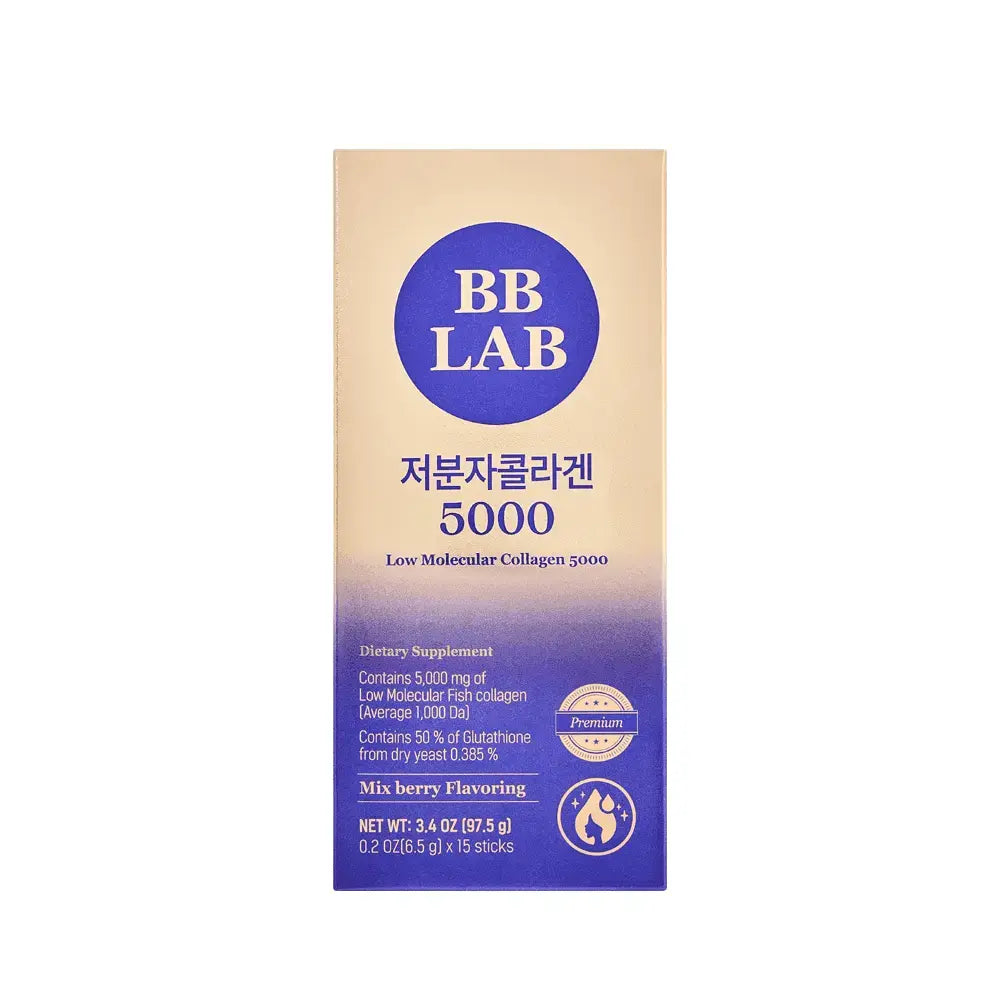 BB LAB Low Molecular Collagen 5000 6.5g 15 sticks kolagjen për elasticitet dhe anti aging