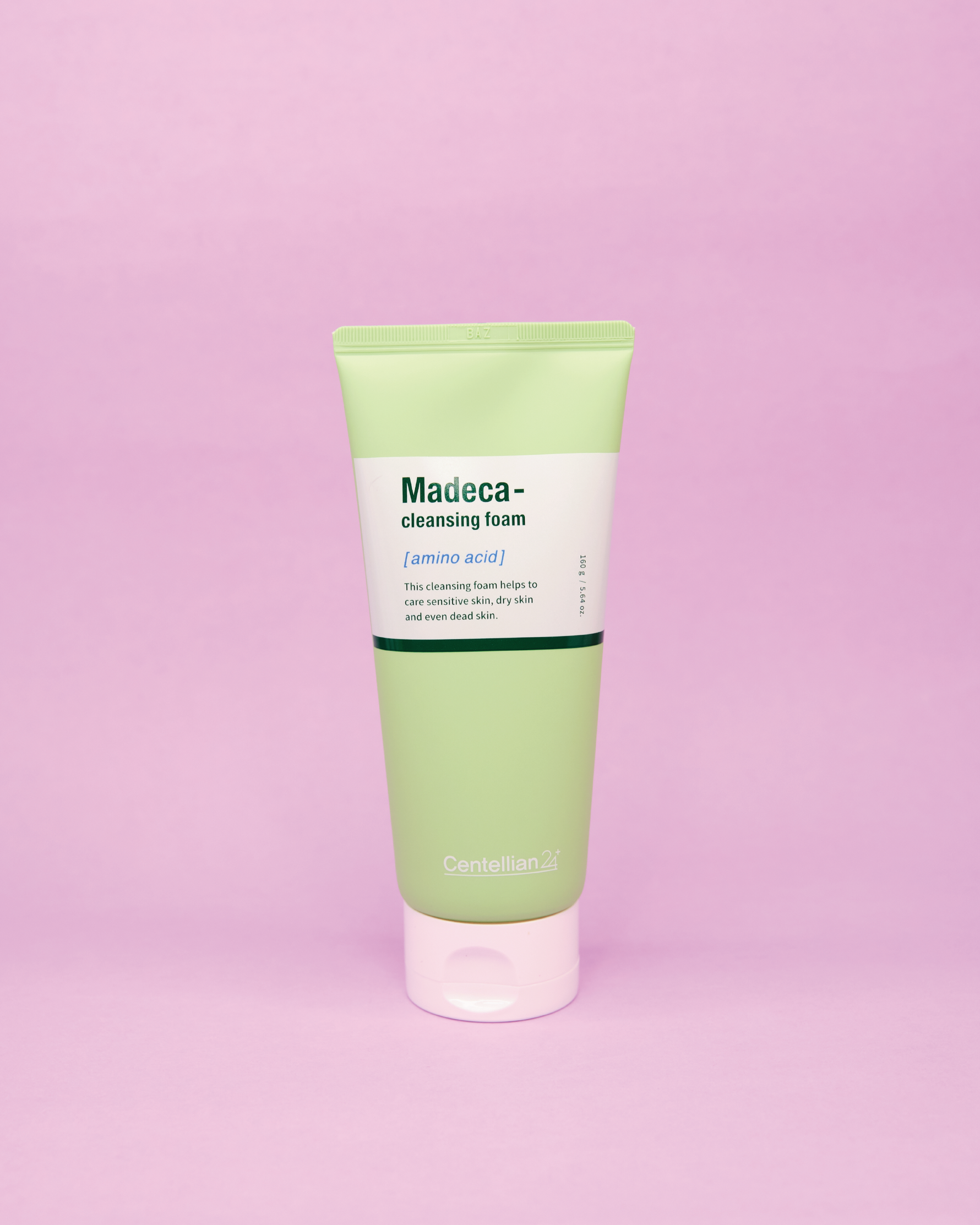 CENTELLIAN24+ Madeca Cleansing Foam 125ml. Larës shkumë hipoalergjik dhe vegan me kompleksin TECA™ nga Dongkook Pharmaceutical për lëkurë sensitive.