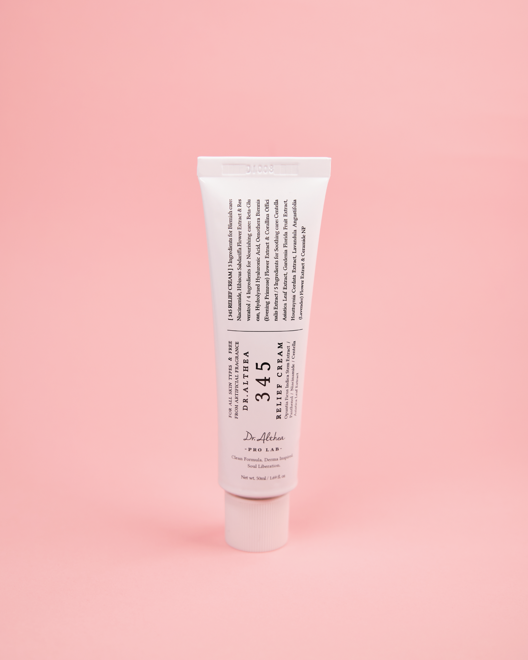 Dr. Althea 345 Relief Cream - Krem rigjenerues për shenja dhe lëkurë sensitive te Koral Secrets