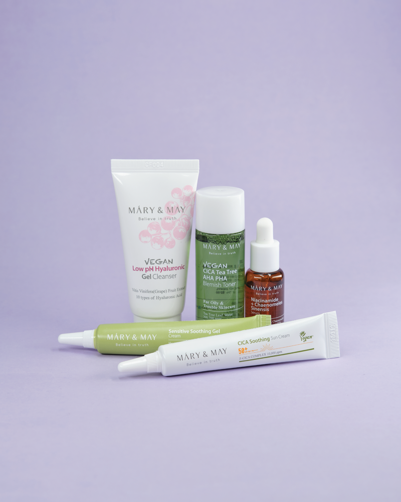 MARY & MAY Soothing Trouble Care Travel Kit