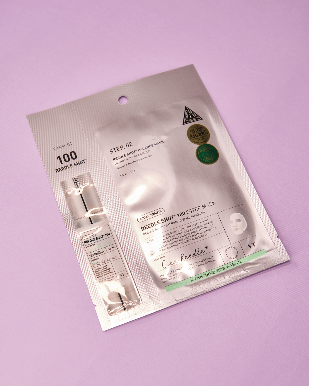 VT COSMETICS Reedle Shot (2 Step Mask)
