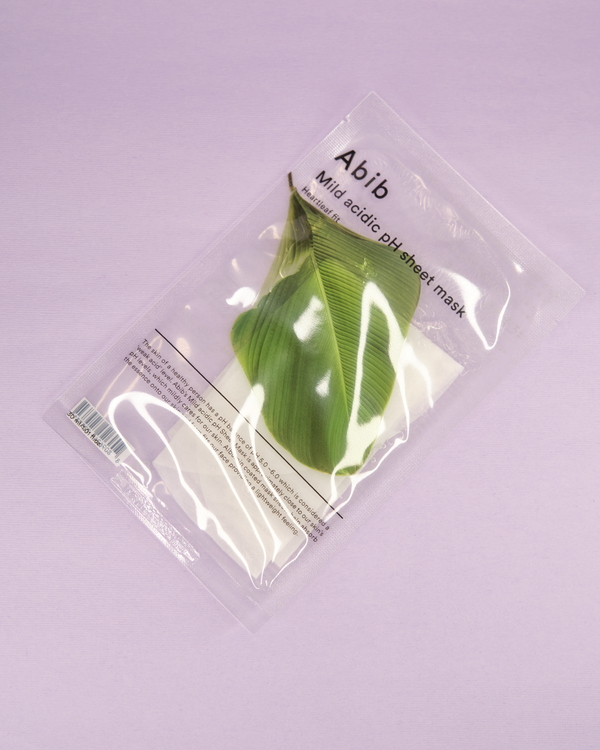 ABIB Mild Acidic pH Sheet Mask Heartleaf Fit