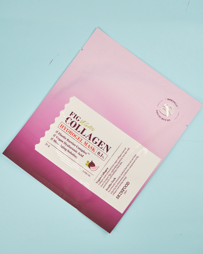 SKINFOOD Fig Vegan Collagen Hydrogel Mask (1pc.)