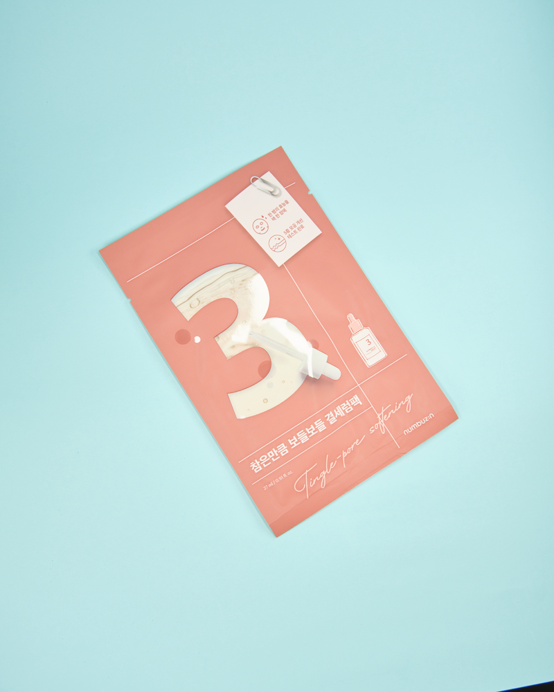 NUMBUZIN No.3 Tingle-Pore Softening Sheet Mask (1pc.)