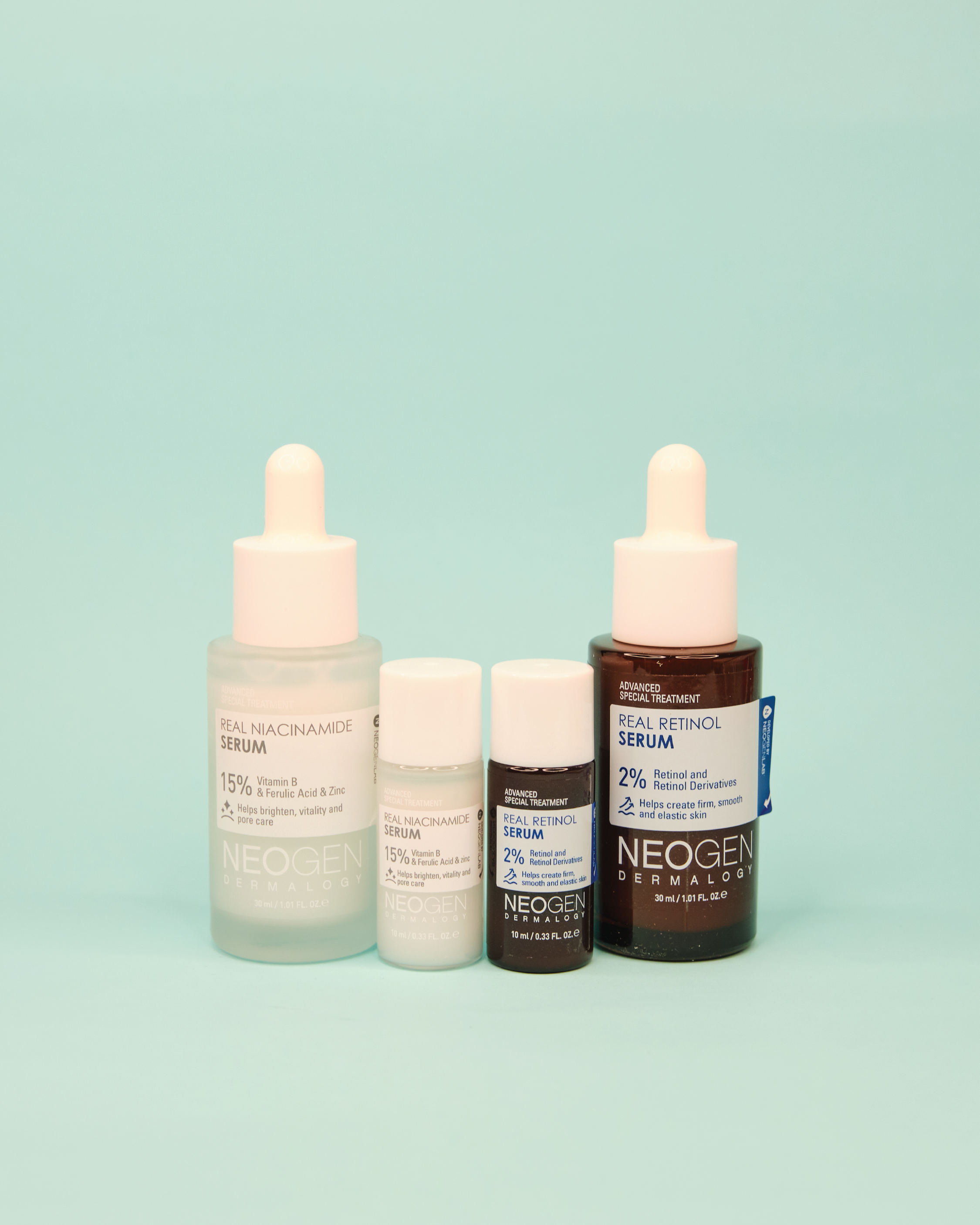 NEOGEN DERMALOGY REAL NIACINAMIDE & RETINOL SERUM DUO SET