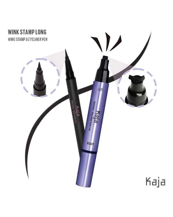 KAJA Wink Stamp Wing Eyeliner Pen & Stamp Long