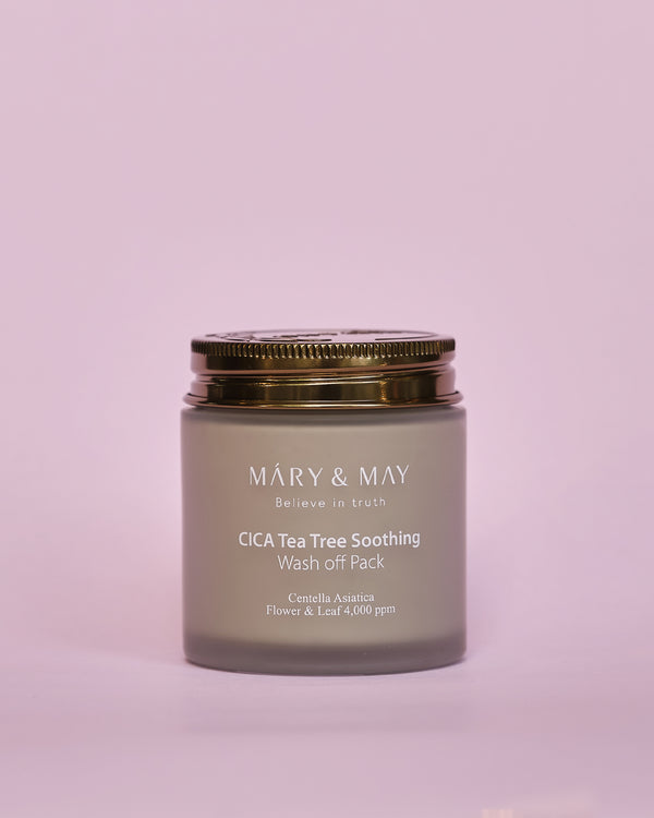 MARY & MAY CICA TeaTree Soothing Wash off Pack
