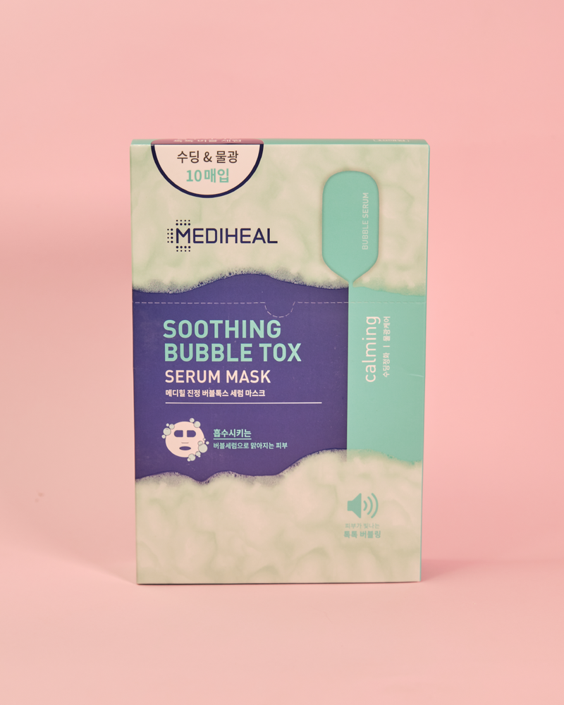 MEDIHEAL Soothing Bubble Tox Serum Mask (1.pc)